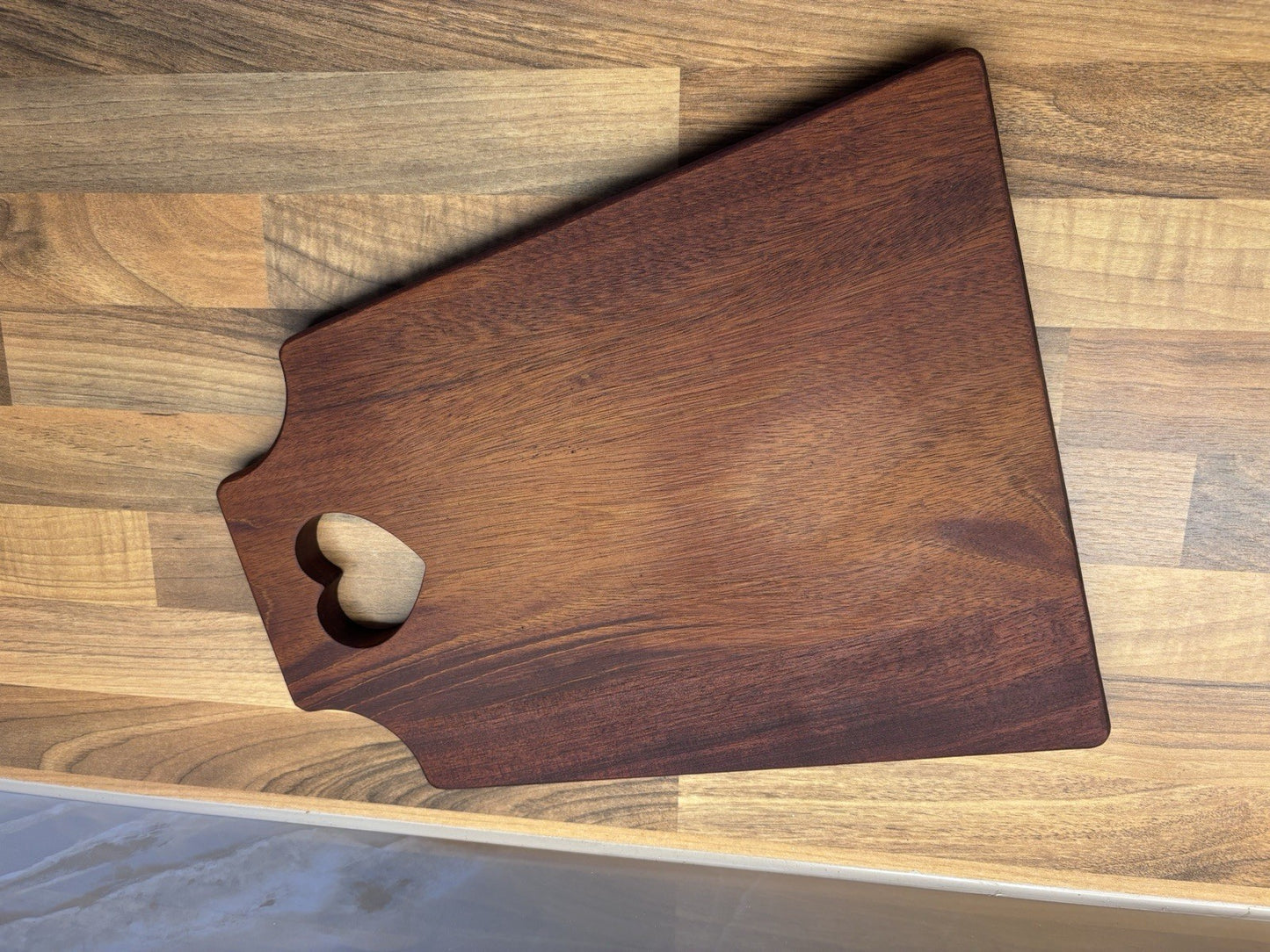 Handmade Mahogany Chopping Board Charcuterie Board Serving Platter