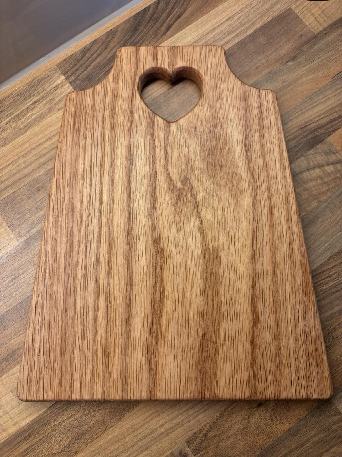 Handmade Oak Hardwood Chopping Board, Charcuterie, Serving Platter Home Decor