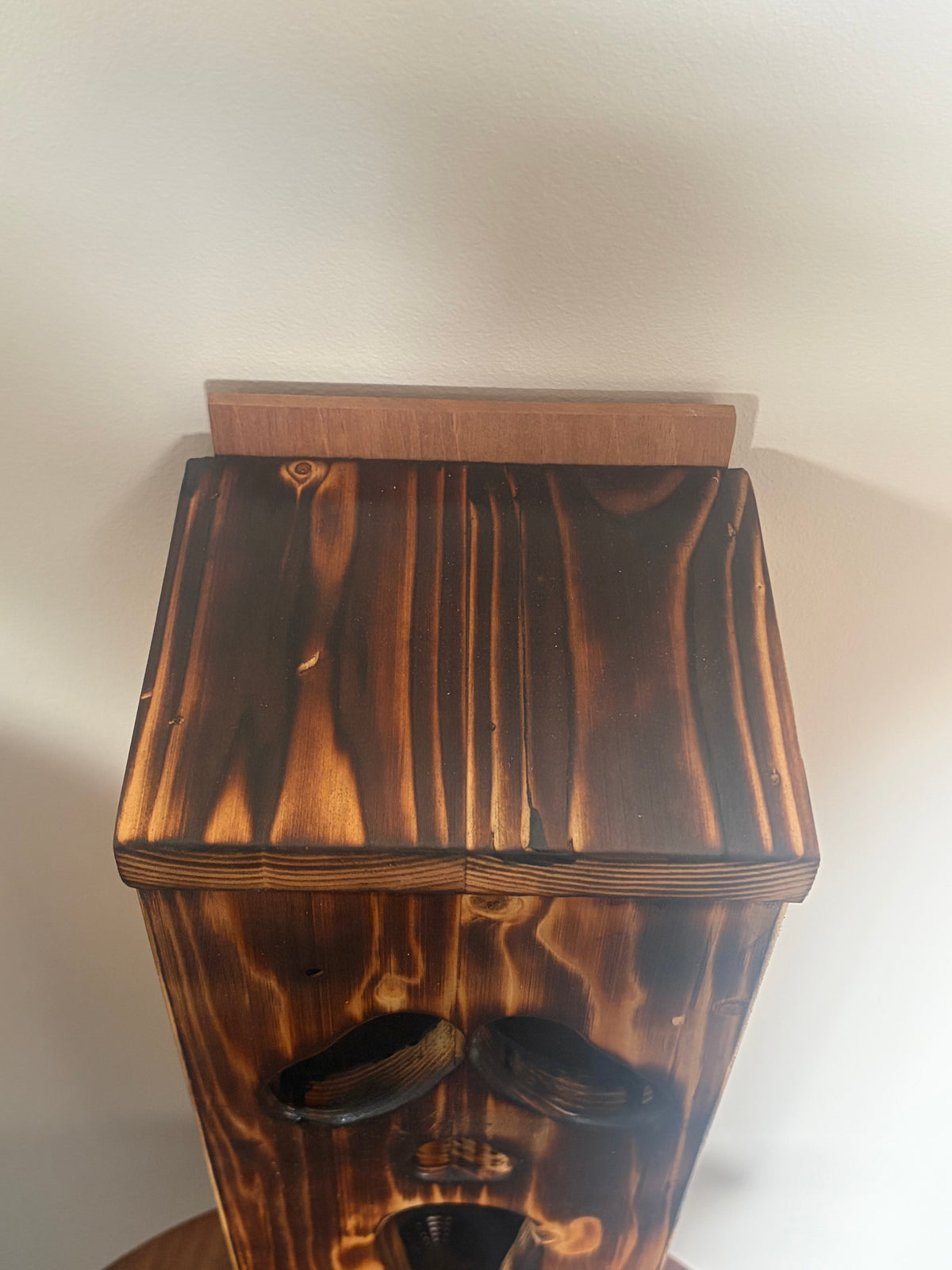 Scream | Ghostface | Handcrafted Halloween Lantern | Reclaimed Wood