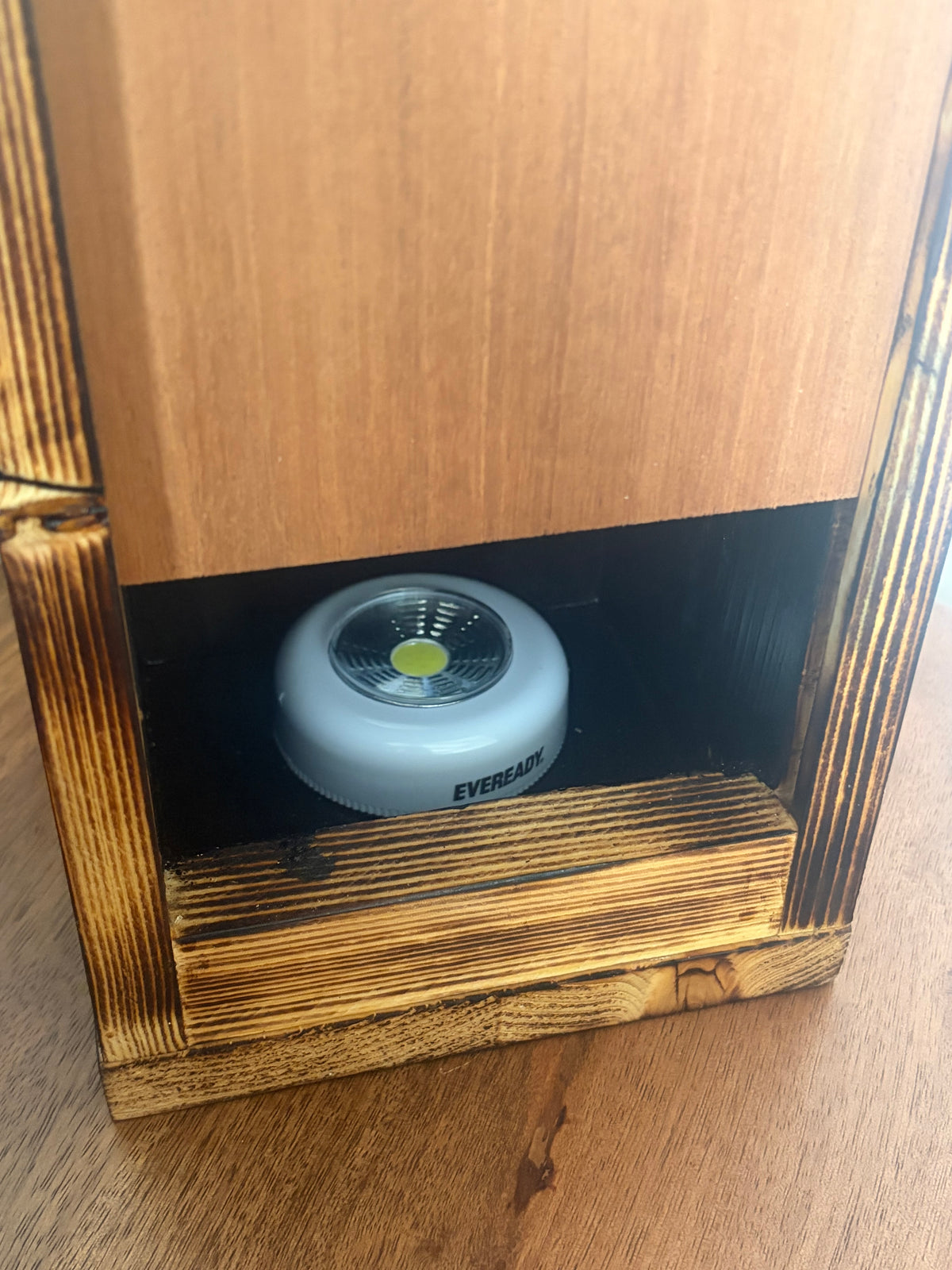 Scream | Ghostface | Handcrafted Halloween Lantern | Reclaimed Wood