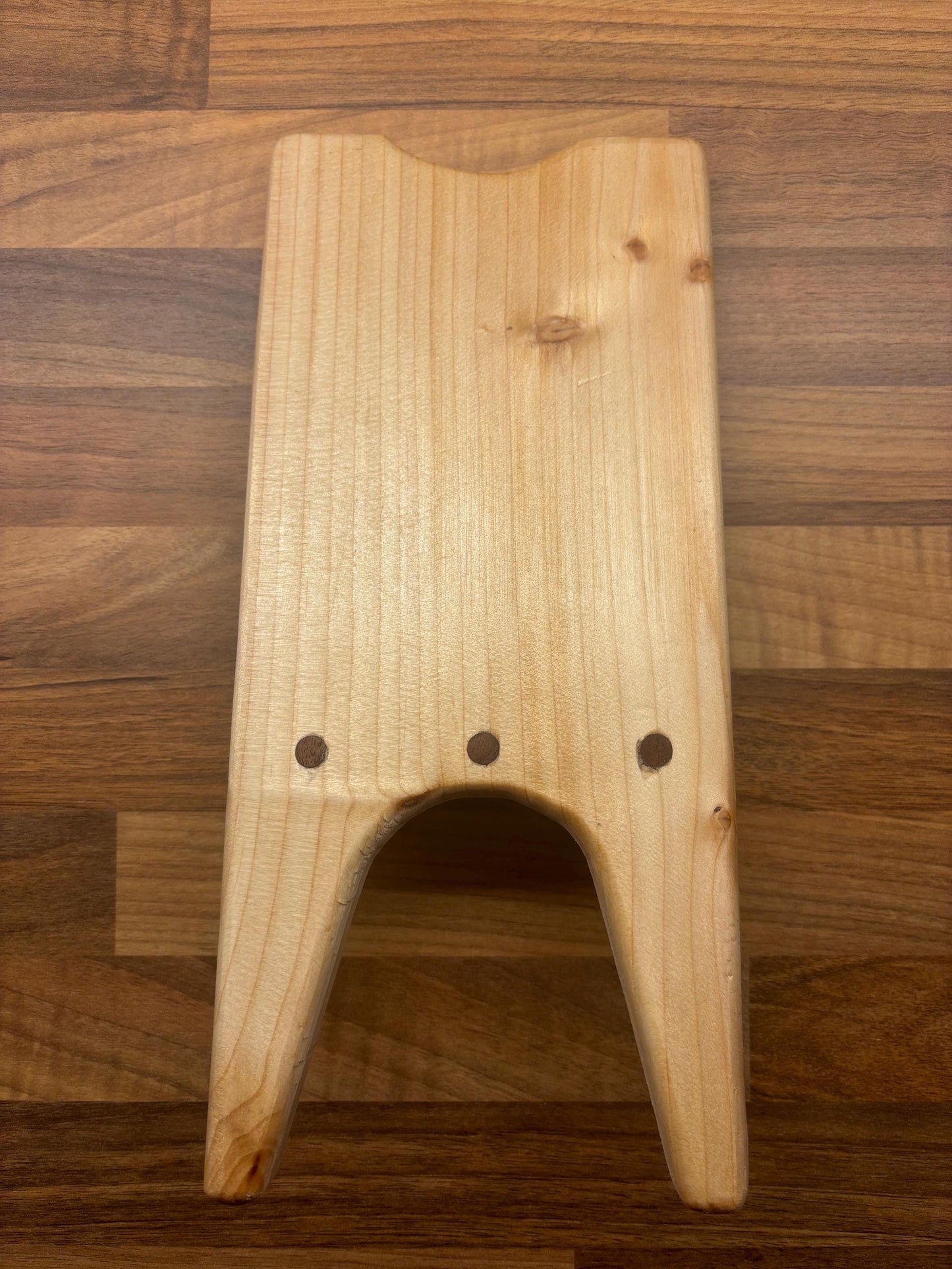 Boot puller jack - remove muddy boots easily - made from reclaimed scaffold board - handcrafted