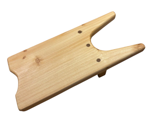Boot puller jack - remove muddy boots easily - made from reclaimed scaffold board - handcrafted